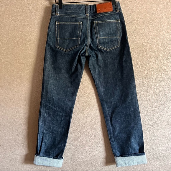 Tellason White Oak Cone Denim Straight Leg Jeans Size 26 Made in USA - Picture 6 of 11